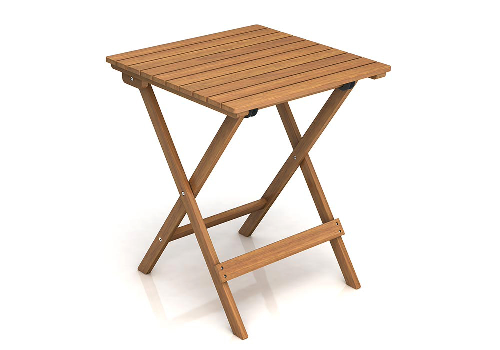 HAPPY BISTRO SQUARE FOLDING TABLE