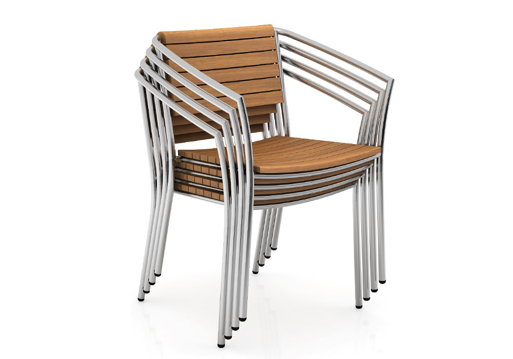 PESCARA STACKING ARMCHAIR